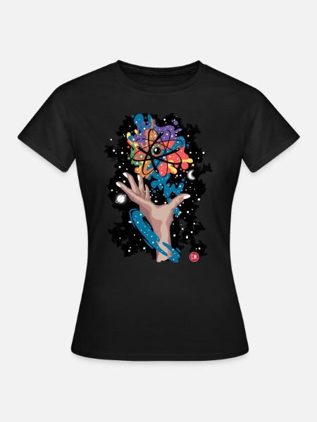 atomoisch - Frauen T-Shirt - Schwarz