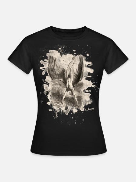 Icarus - Frauen T-Shirt - Schwarz