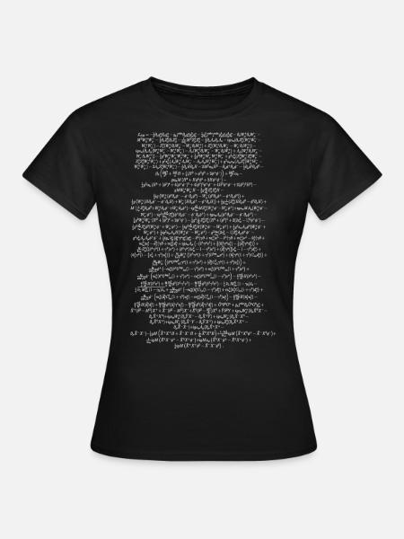 Langrangesche Standard Model Higgs Boson - Women's T-Shirt - black