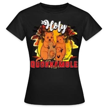 Quokka - Women's T-Shirt - black - Front - AI Model Female 172 dark (172cm)