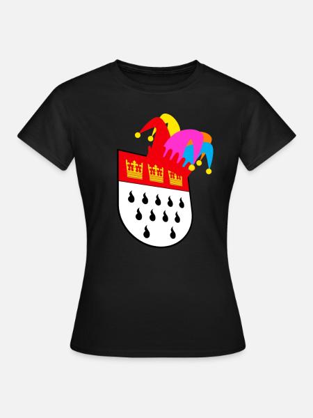 Köln Karneval - Frauen T-Shirt - Schwarz