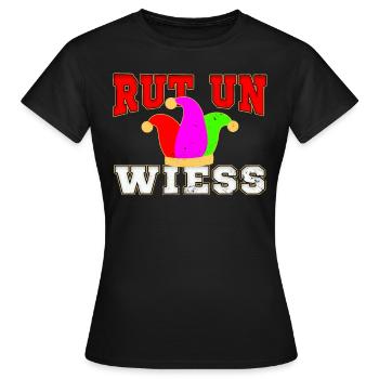 Karneval Köln - Frauen T-Shirt - Schwarz - Vorne - AI Model Female 172 dark (172cm)