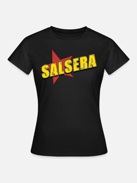 salsa - Maglietta da donna - nero