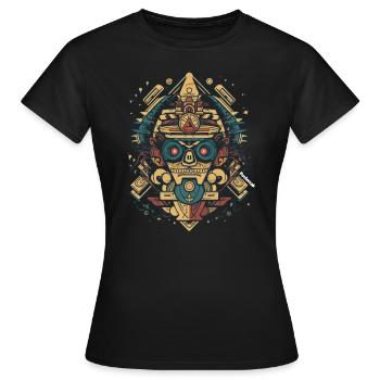 Let's be inca - T-shirt Femme - noir - Devant - AI Model Female 172 dark (172cm)