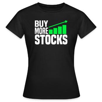 Acheter plus d’actions - T-shirt Femme - noir - Devant - AI Model Female 172 dark (172cm)