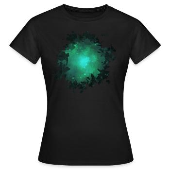 Fireflies in the Woods - Women's T-Shirt - black - Front - AI Model Female 172 dark (172cm)