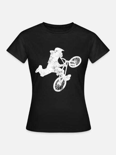 BMX - Frauen T-Shirt - Schwarz