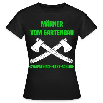 Horticulture T-shirt - T-shirt Femme - noir - Devant - AI Model Female 172 dark (172cm)