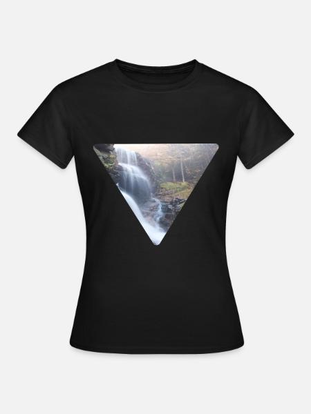 Natur - Frauen T-Shirt - Schwarz