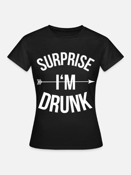 Party - Frauen T-Shirt - Schwarz