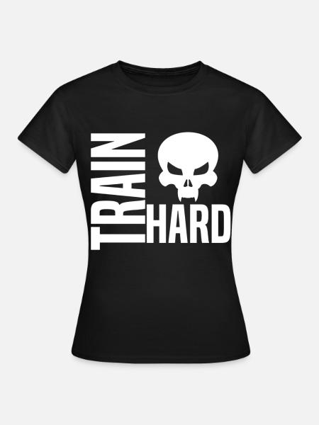 Training - Frauen T-Shirt - Schwarz