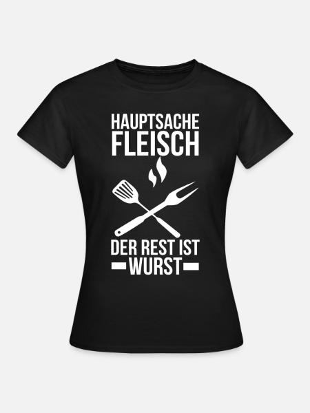 grill - Vrouwen T-shirt - zwart