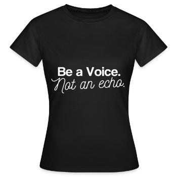 Paroles drôles - T-shirt Femme - noir - Devant - AI Model Female 172 dark (172cm)