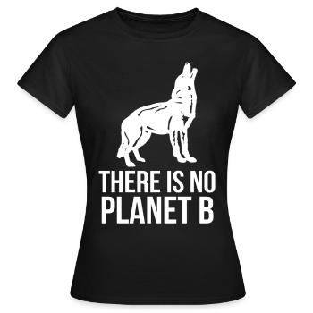 militants des droits des animaux - T-shirt Femme - noir - Devant - AI Model Female 172 dark (172cm)