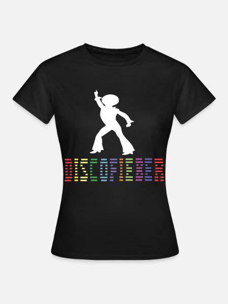 70er Jahre 70er Disco Sibziger 70er Mode 70er Mode - Frauen T-Shirt - Schwarz