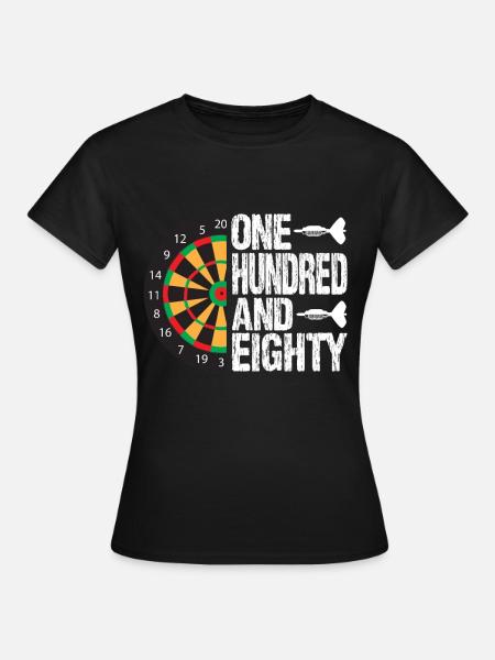 Darts dart board darts 180 darts darts - Women's T-Shirt - black