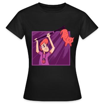 Lustiges Geschenk Boom Operator Tonangler Ton - Frauen T-Shirt - Schwarz - Vorne - AI Model Female 172 dark (172cm)