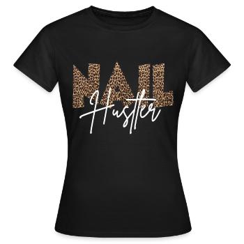 Ongles - T-shirt Femme - noir - Devant - AI Model Female 172 dark (172cm)