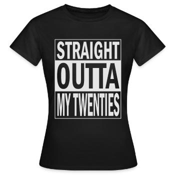 30.Geburtstag - Frauen T-Shirt - Schwarz - Vorne - AI Model Female 172 dark (172cm)