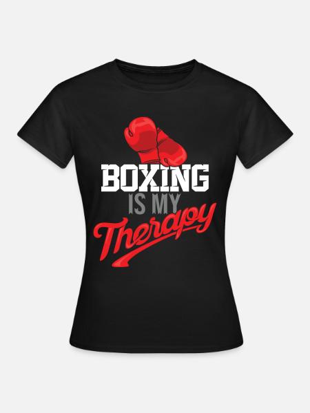 boxsport - Frauen T-Shirt - Schwarz