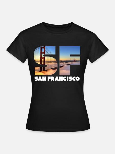 San Francisco - Women's T-Shirt - black