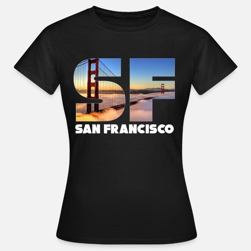 San Francisco - Women's T-Shirt - black