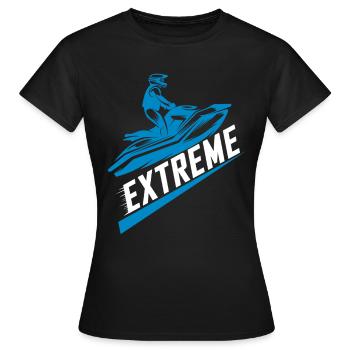 Jetski Jetski Kinder Jetski Zubehör - Frauen T-Shirt - Schwarz - Vorne - AI Model Female 172 dark (172cm)