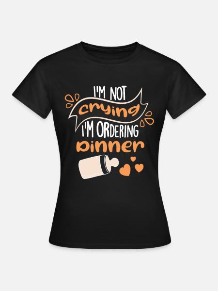 Baby Kleidung - Frauen T-Shirt - Schwarz