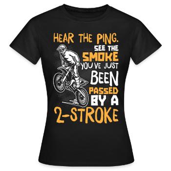Motocross Motocross Femmes Motocross - T-shirt Femme - noir - Devant - AI Model Female 172 dark (172cm)
