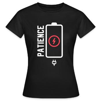 Nerd nerd humour cadeaux nerd nerd gadjet - T-shirt Femme - noir - Devant - AI Model Female 172 dark (172cm)