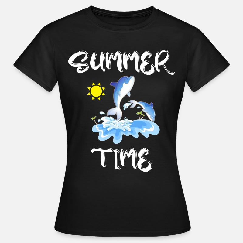summertime - Women's T-Shirt - black