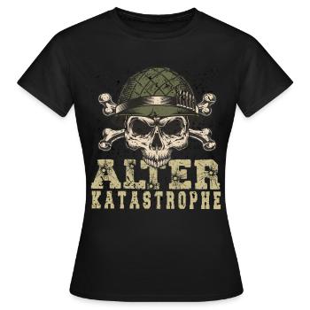 Ancienne catastrophe - T-shirt Femme - noir - Devant - AI Model Female 172 dark (172cm)