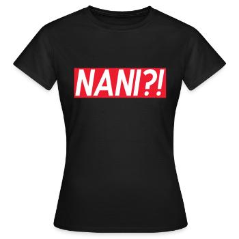Anime - T-shirt Femme - noir - Devant - AI Model Female 172 dark (172cm)