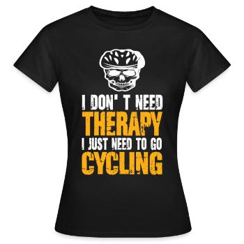 Coureur - T-shirt Femme - noir - Devant - AI Model Female 172 dark (172cm)