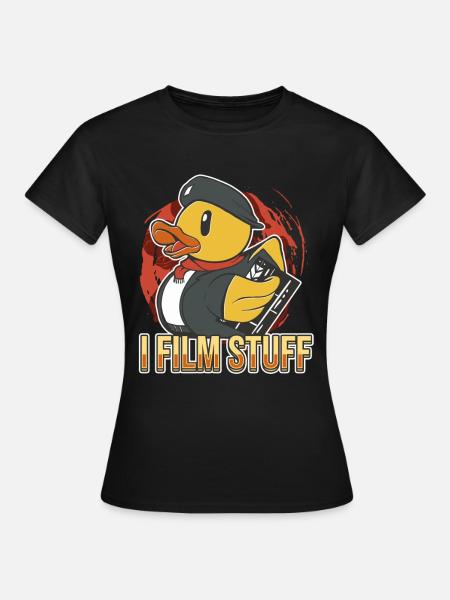 I Film Stuff - Frauen T-Shirt - Schwarz