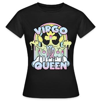 Virgin Queen - Women's T-Shirt - black - Front - AI Model Female 172 dark (172cm)