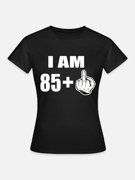 86e anniversaire - T-shirt Femme - noir