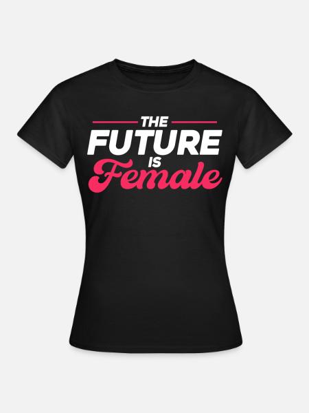 The Future - Frauen T-Shirt - Schwarz
