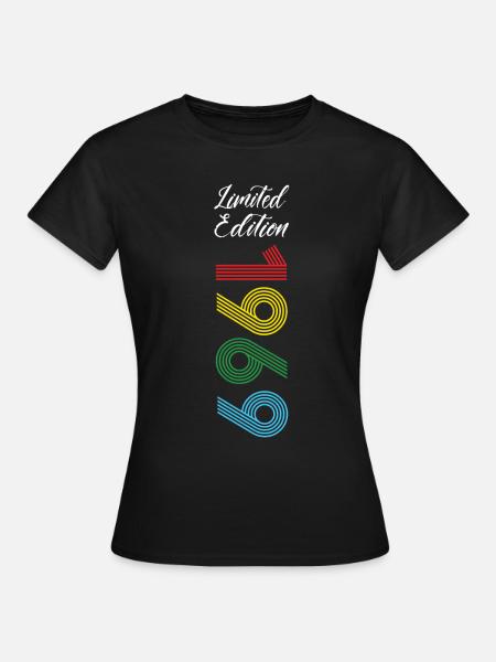 Limited Edition 1969 - Frauen T-Shirt - Schwarz