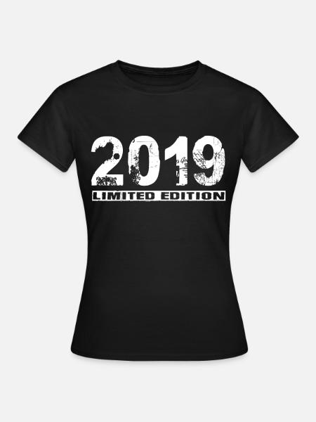 Limited Edition 2019 - Frauen T-Shirt - Schwarz