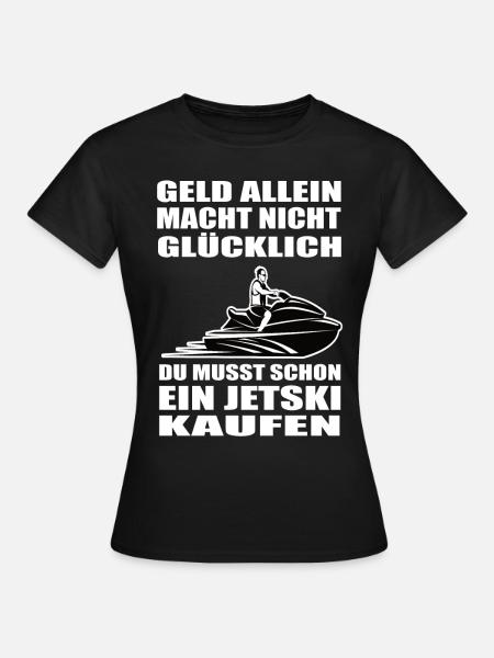 Jetski - Frauen T-Shirt - Schwarz