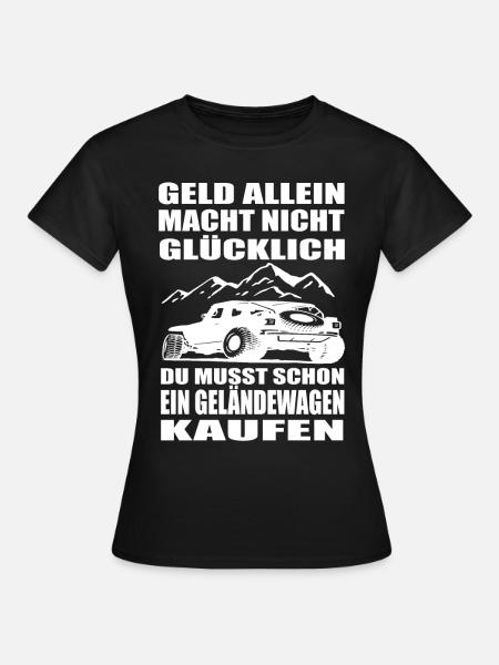 Geländewagen - Frauen T-Shirt - Schwarz