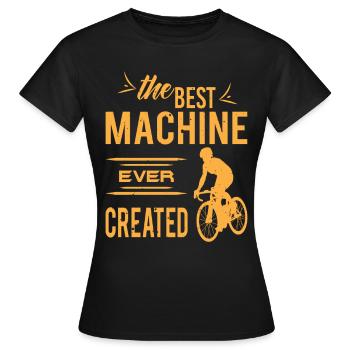 Vélo de route Cyclisme de route Vélo de route Vélo - T-shirt Femme - noir - Devant - AI Model Female 172 dark (172cm)