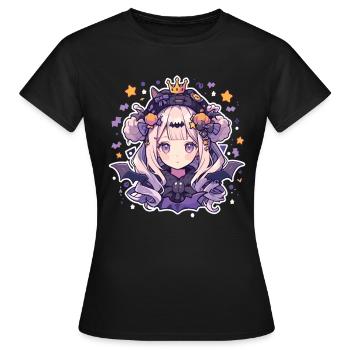 Vampire Vampire Femmes Vampires Helloween - T-shirt Femme - noir - Devant - AI Model Female 172 dark (172cm)