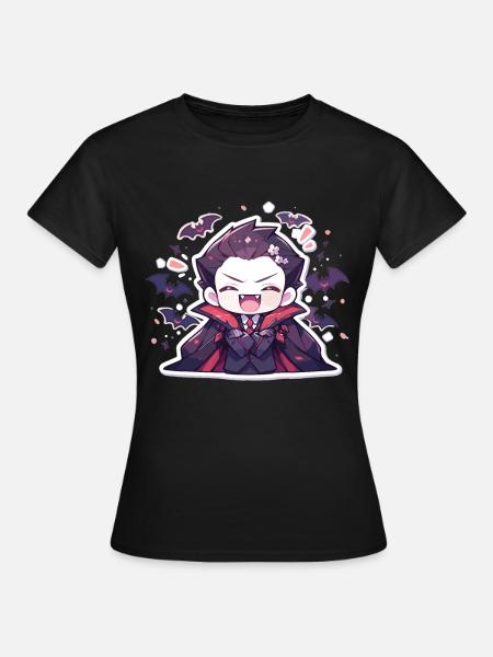 Vampir - Frauen T-Shirt - Schwarz