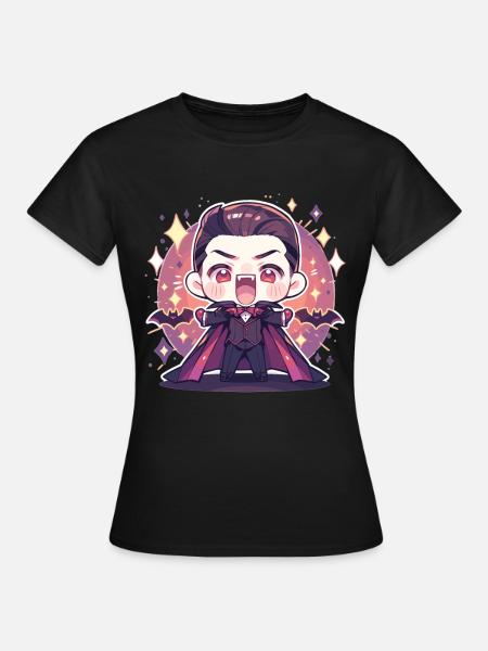 Vampir - Frauen T-Shirt - Schwarz