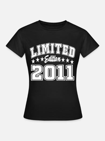 Limited Edition 2011 - Frauen T-Shirt - Schwarz