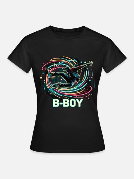 Breakdance Breakdancer Breakdance Enfants - T-shirt Femme - noir