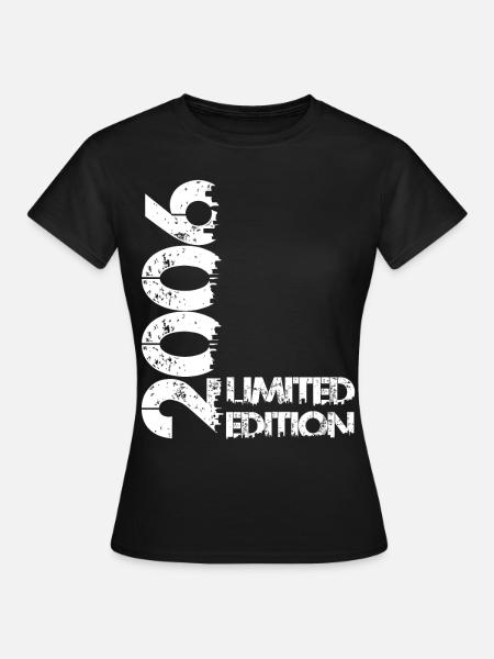 Limited Edition 2006 - Frauen T-Shirt - Schwarz