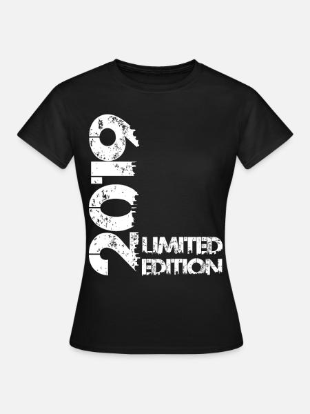 Limited Edition 2019 - Frauen T-Shirt - Schwarz